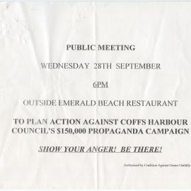 Public Meeting Notice