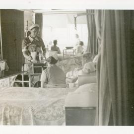 Ladies' recovery ward in the old Coffs Harbour hospital, March 1970