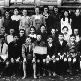 St Augustine's School classes 3 and 4, 1920