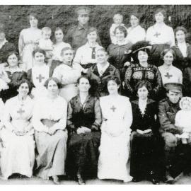 Nursing staff at the Bush Nursing Association Hospital, c.1917