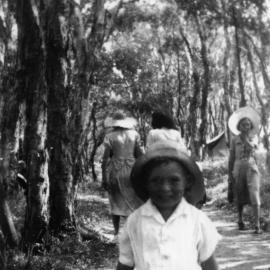 Ross Young on Lucas Avenue, summer 1947