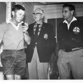 Jim Worland discusses the fishing competition at the Deep Sea Fishing Club, 1970
