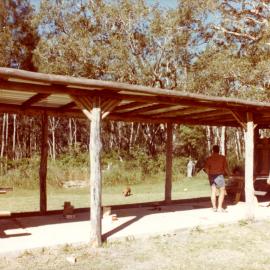Woolgoolga Lakeside Reserve picnic area, c.1970
