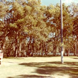 A lake view at the Woolgoolga Lakeside Reserve area, c.1970