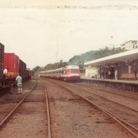 The inaugural run of the Sydney to Brisbane Intercity XPT, 1982