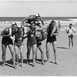 Sawtell Surf Club members, 1952