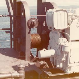 Gantry controls on South Solitary Island, March 1974