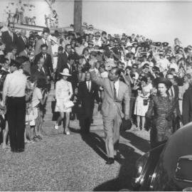 The Royal family meets the people in Coffs Harbour, April 1970