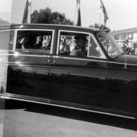 The Royal family is farewelled from Coffs Harbour, 11 April 1970