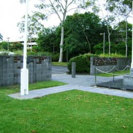 The Coffs Harbour Cenotaph surrounds, February 2012