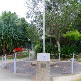 Memorial commemorating the Rotary Club's 75th anniversary, February 2012