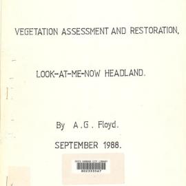Vegetation Assessment and Restoration, Look-At-Me-Now Headland