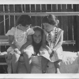 Lightkeepers' families on South Solitary Island, early 1970s