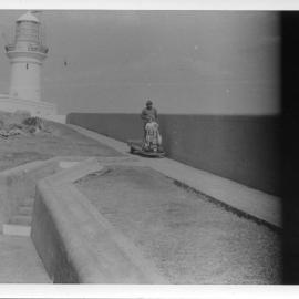 At play on South Solitary Island, early 1970s