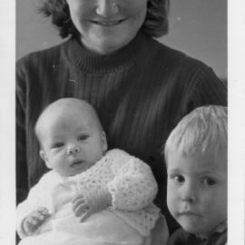 Byles family on South Solitary Island, early 1970s