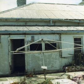 The Lightkeepers' cottages on South Solitary Island before restoration, c.1975
