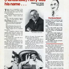 (Handshake) Harry was his name, November 1981