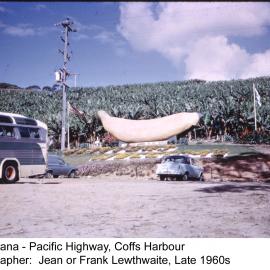 The Big Banana beside the Pacific Highway, late 1960s