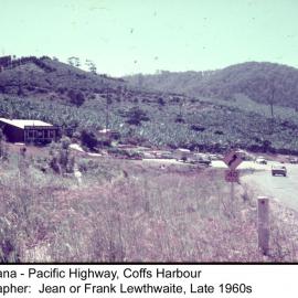 The single carriageway Pacific Highway, late 1960s