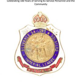 Coffs Harbour RSL Sub-Branch Centenary (1919 - 2019) A History