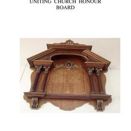 Guide to the Coffs Harbour Uniting Church Honour Board