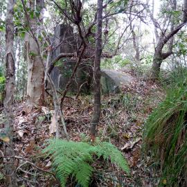 Outlet for the World War II bunker on Dowsett Drive, 27 September 2017