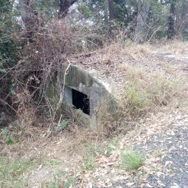 World War II bunker on Howard Street, 27 September 2017