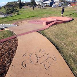 Turtle Stencil, Arrawarra Headland