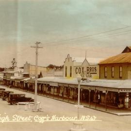 The main street of Coffs Harbour