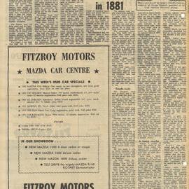 New settlers began clearing land for sugar in 1881, 6 April 1970