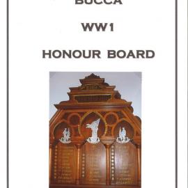 Guide to the Bucca World War I Honour Board