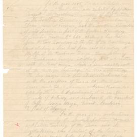 Memories of the Early Days of Upper Orara (final draft)