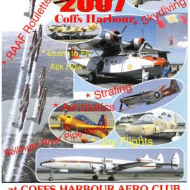 Flyer for the 2007 Air Show