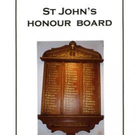Guide to the St John's Honour Board A to G, February 2015 
