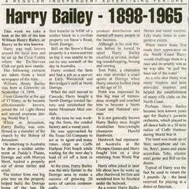 Harry Bailey : 1898-1965