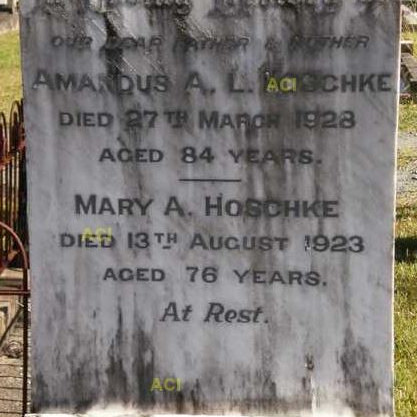 Mary Ann (Drew) Hoschke