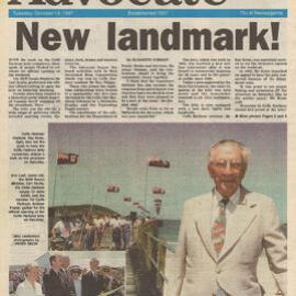 Jetty restoration completed, 14 October 1997