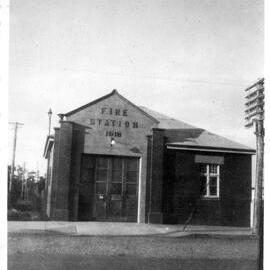 The Coffs Harbour fire station, c.1955