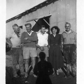 After the flood at Raleigh butter factory, c.1946