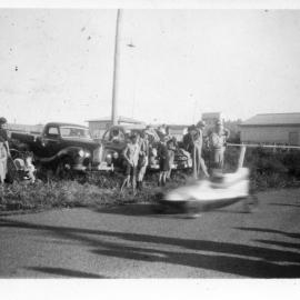 Billy Cart Derby in Collingwood Street, 22 May 1954