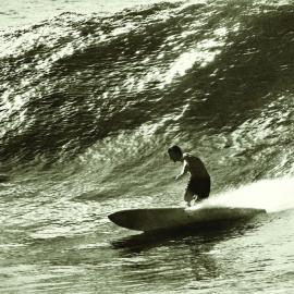 Nat Young, bottom turn, Honolua Bay – 1967