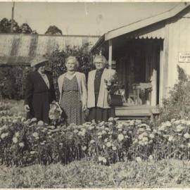 Annie Hoschke and CWA members, Upper Orara Post Office