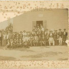 Coramba dairy farmers meeting at the Federal Hall, 10 February 1906