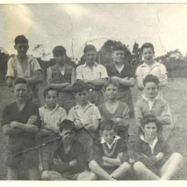 Football team, c. 1950