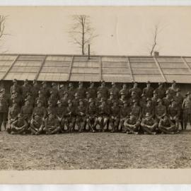 Letter with 2 photographs, 1918