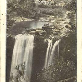 Picture postcard of Dangar Falls, Dorrigo