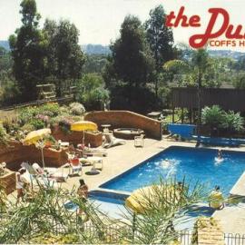 Picture postcard of The Dunes, Coffs Harbour