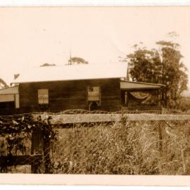 Photograph of wooden house