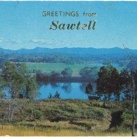 Picture postcard of Bellinger River, c. 1970s
