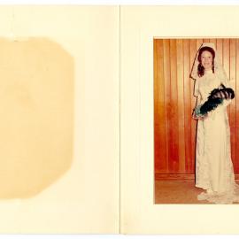 Bride portrait, 1970s